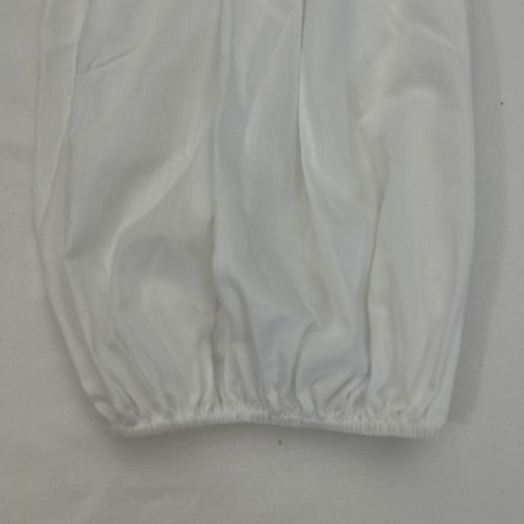 Bow Peep‎ New Born Gown Christmas Santa Smocked White B126 - Picture 6 of 11